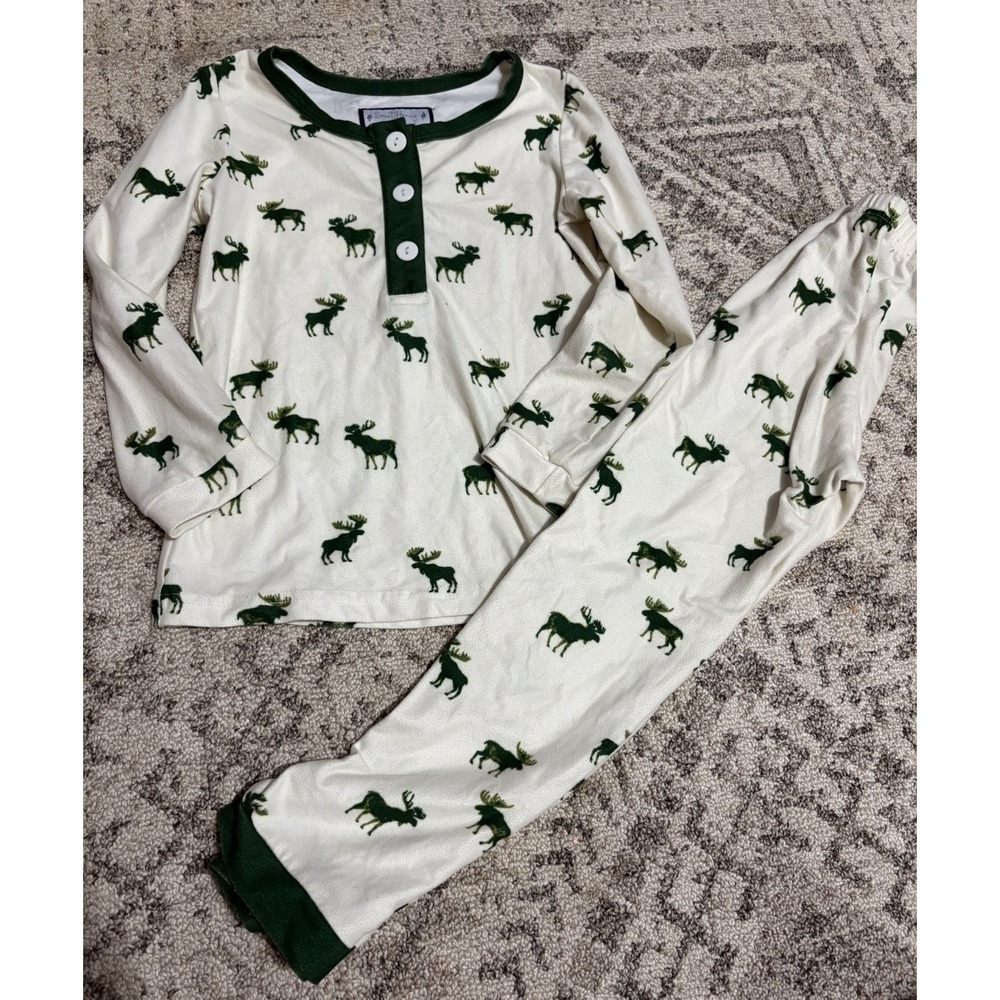 Sweet Honey Boys Moose Pj Set Size 5Y